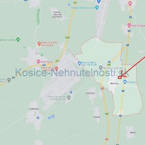 Stavebný pozemok 2000 m2 Haniska pri Košiciach