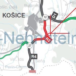 Predaj investičný pozemok 2000 m2 parcela C Košice - Krásna