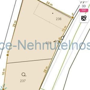 Predaj pozemok 850 m2 Trebejov 10 km od mesta Košice