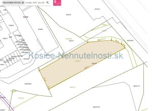 predaj pozemok 3763m2 kosice stredne mesto