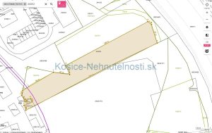predaj pozemok 5782m2 kosice stredne mesto