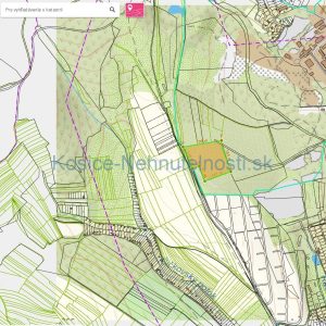 Vhodné pre developera - 30780 m2 pozemok intravilán Košice - Sever