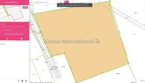 predam pozemok pre rodinne domy kosice 30780 m2