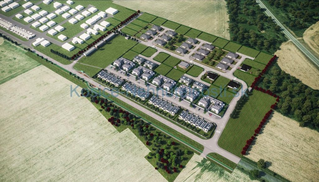 Pozemky od 264 m2 do 1076 m2 Východné Mokrance - Košice