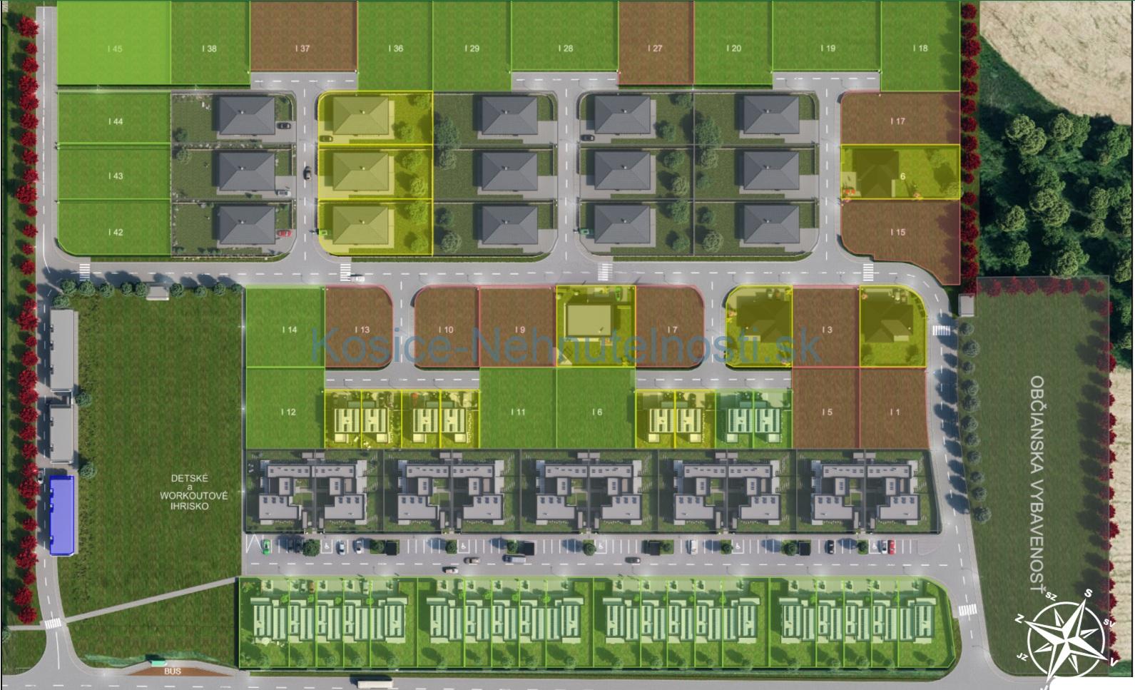 predam pozemok mokrance kosice mapa