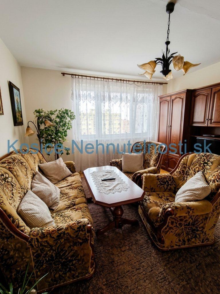 Prenájom: 4-izb. byt 86m2 + balkón – Košice, KVP (Bauerova ul.)